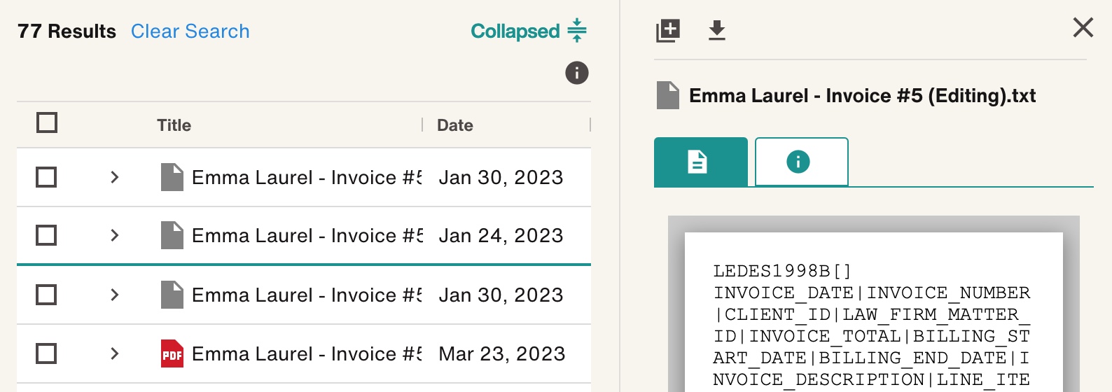 Documents Page – Filevine Help Center