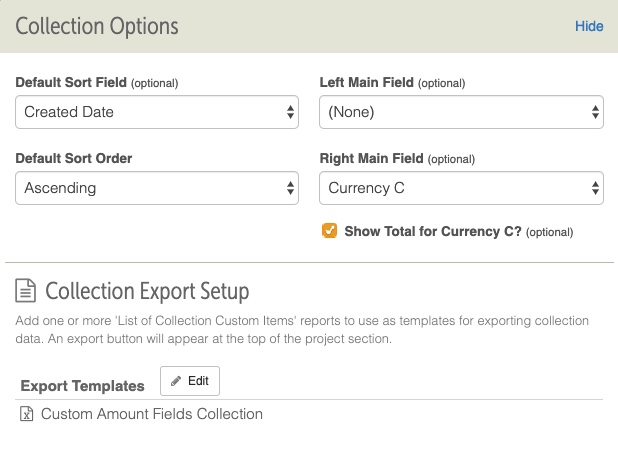 Static and Collections Sections – Filevine Help Center