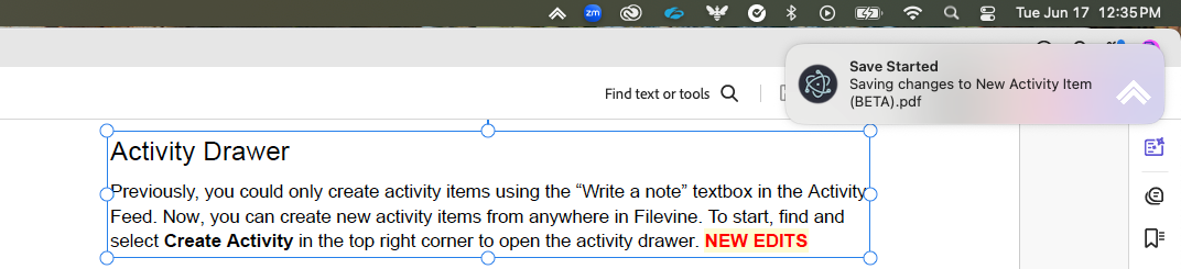 System notification - Save Started - Saving changes to PDF file.png