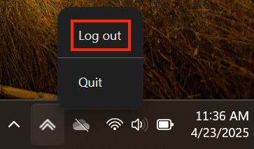 Doc Util Logout Windows.png