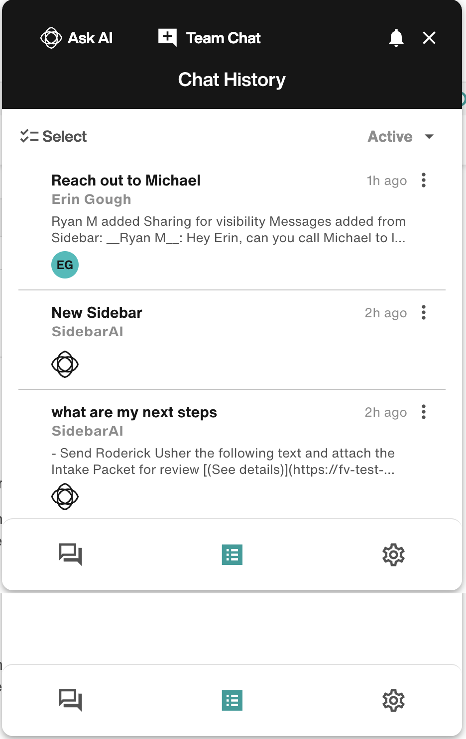 Chat – Filevine Help Center