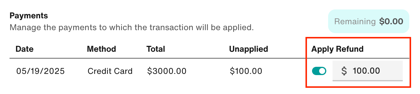 Payments section - Apply Refund.png