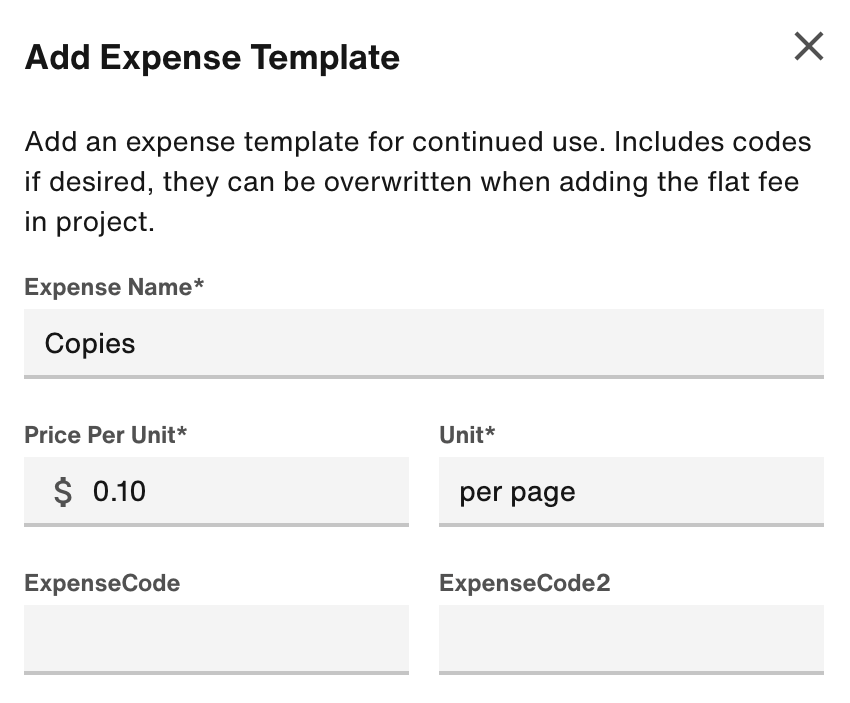 Add Expense Template flyout.png