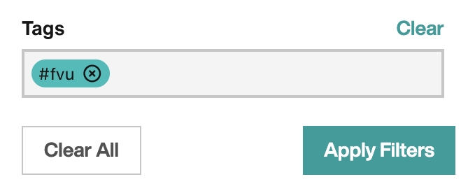 Filter by Tags