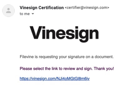 Digital Signing – Filevine Help Center