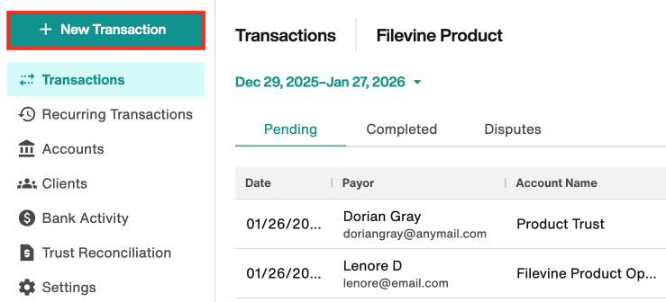Payments by Filevine Overview – Filevine Help Center