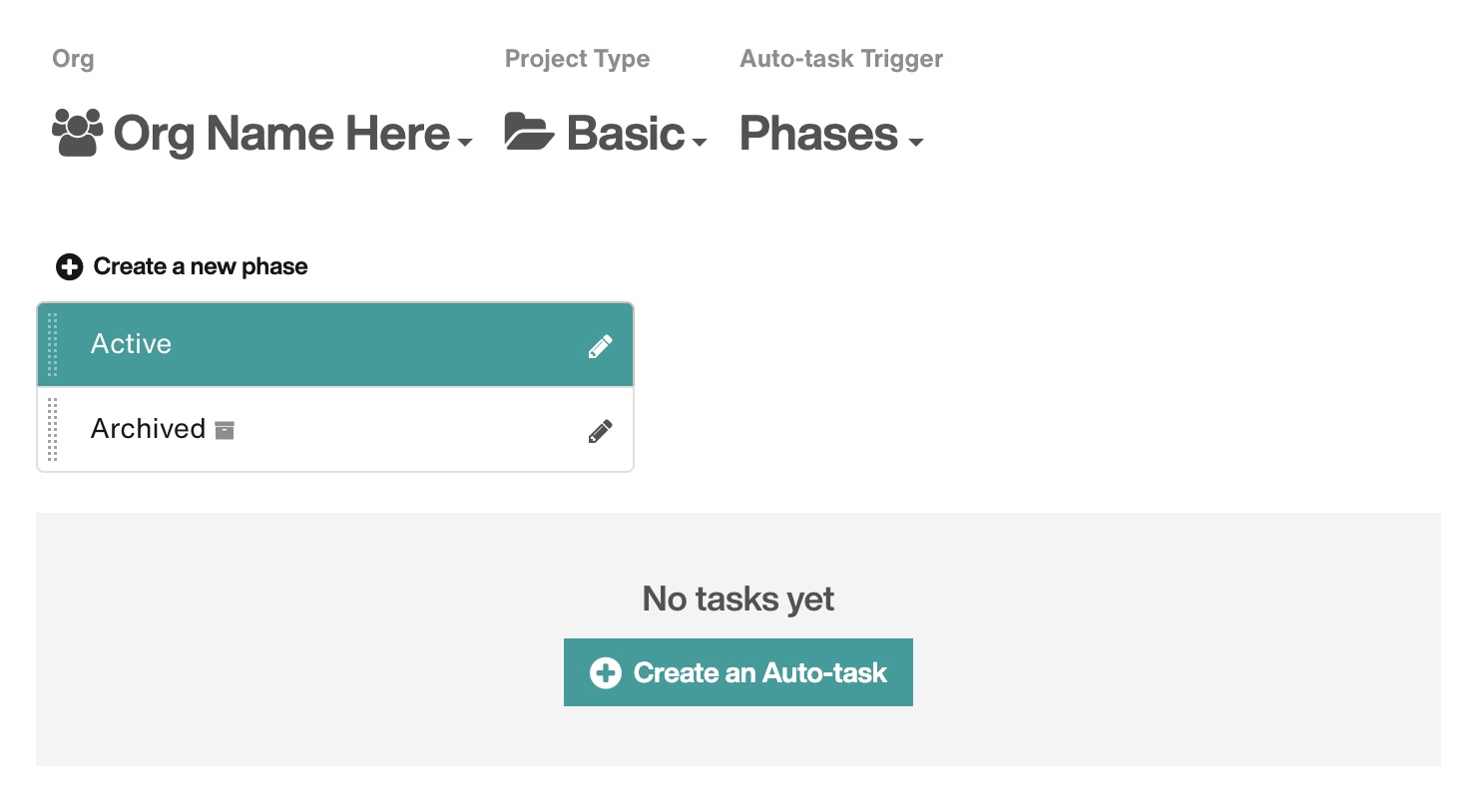 Phases – Filevine Help Center