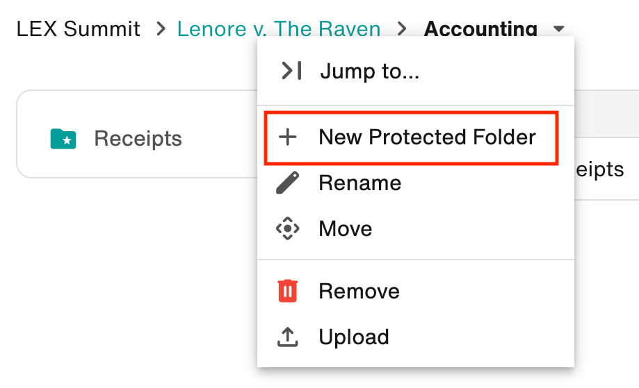 Document Folders – Filevine Help Center