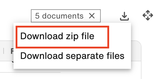 Download zip file