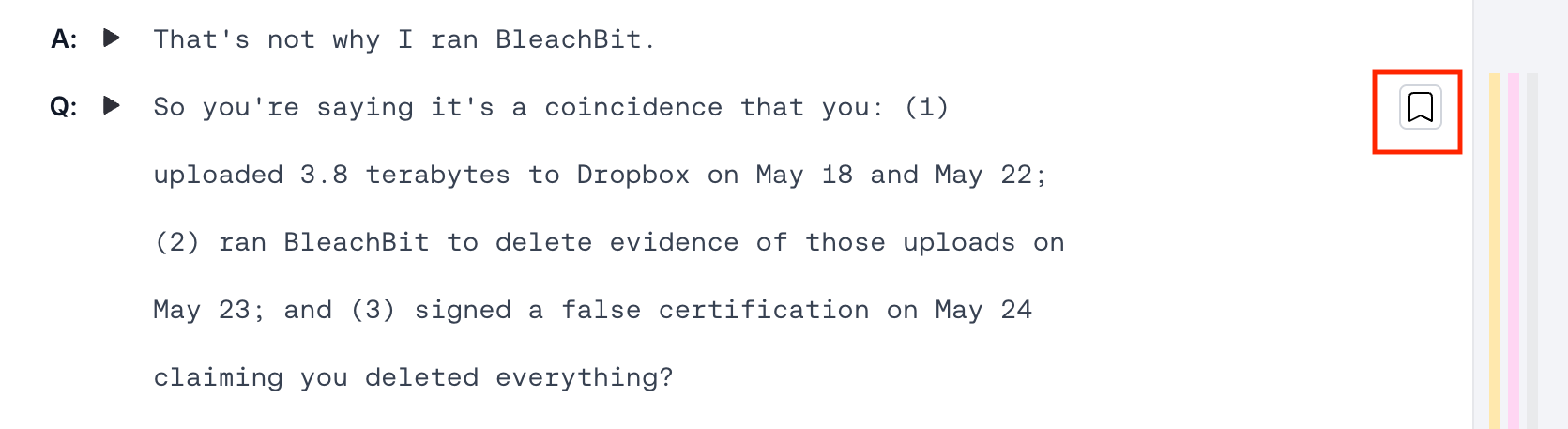 Designation (bookmark icon)