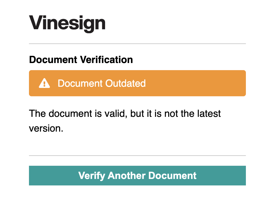 OUTDATED) How to Verify 