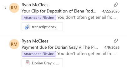 Attached to Filevine category tag