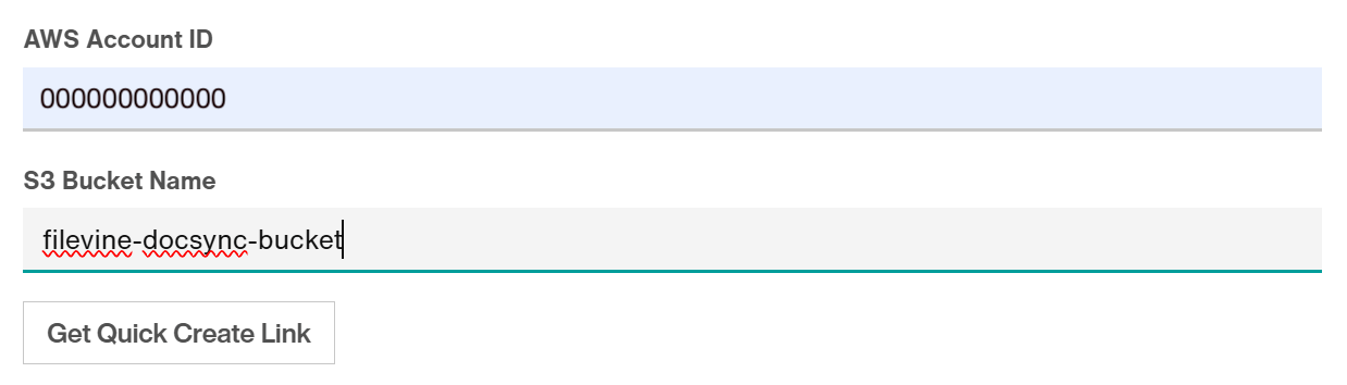 AWS Account ID and S3 Bucket Name