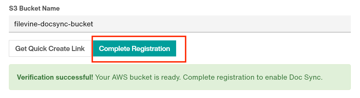 Complete Registration
