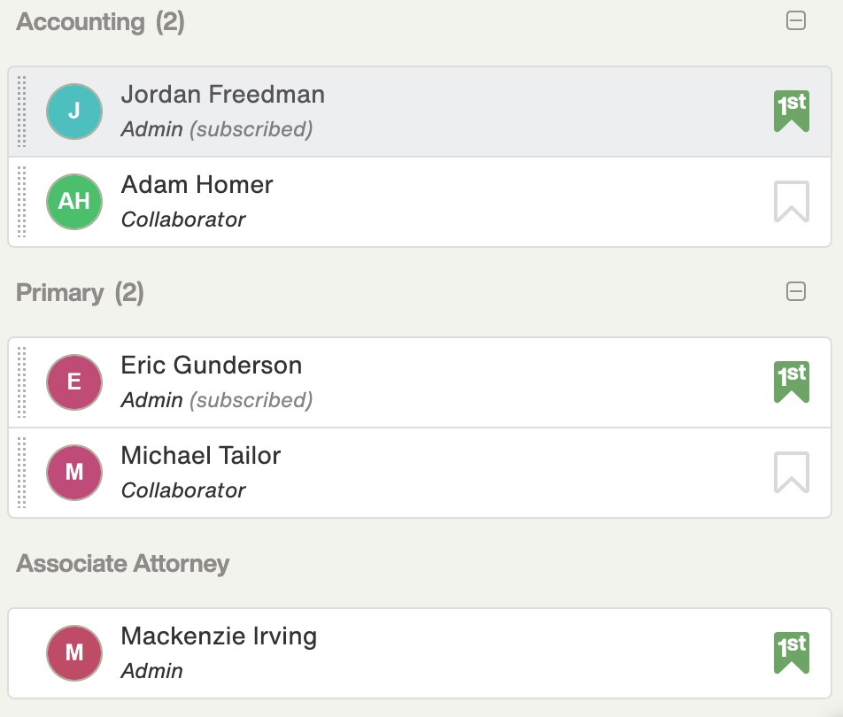 Role View – Filevine Help Center